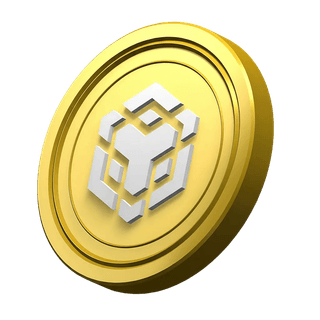 Elemento visual flutuante com a moeda Ethereum (ETH)
