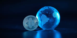 Criptomoeda mostrada como componente dos mercados financeiros globais mais amplos